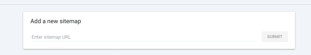 Add a new sitemap field in Google Console.